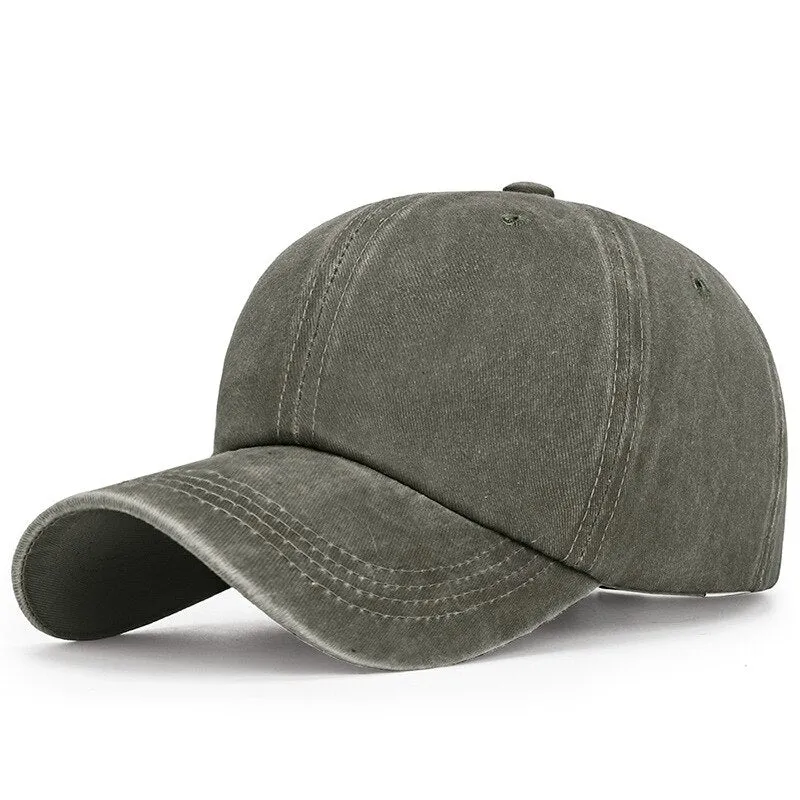 Solid Fashion Summer Baseball Cap For Men Women Dad Hat Golf Snapback Hip Hop Cotton Trucker Cap Bone Casquette