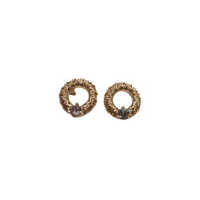 Springplay 18K Yellow Gold and Diamonds Earrings