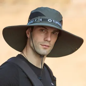 Sunshade Hat with Oversized Brim & Mesh Top