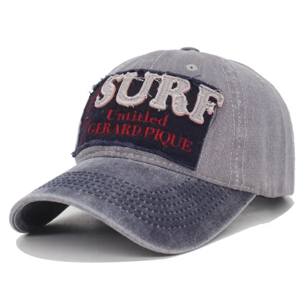 Surf Cotton Embroidery Bone Female Trucker Casquette Gorras Baseball Cap