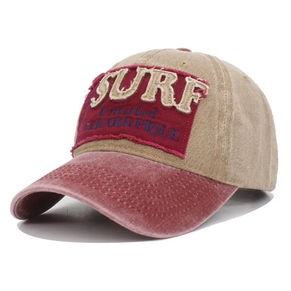 Surf Cotton Embroidery Bone Female Trucker Casquette Gorras Baseball Cap