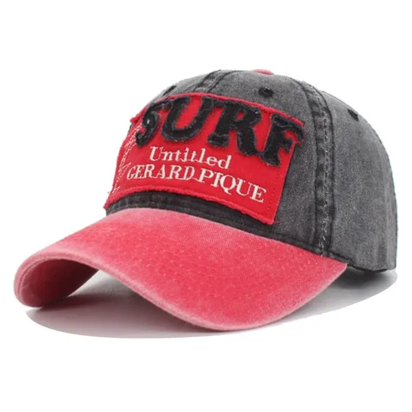 Surf Cotton Embroidery Bone Female Trucker Casquette Gorras Baseball Cap