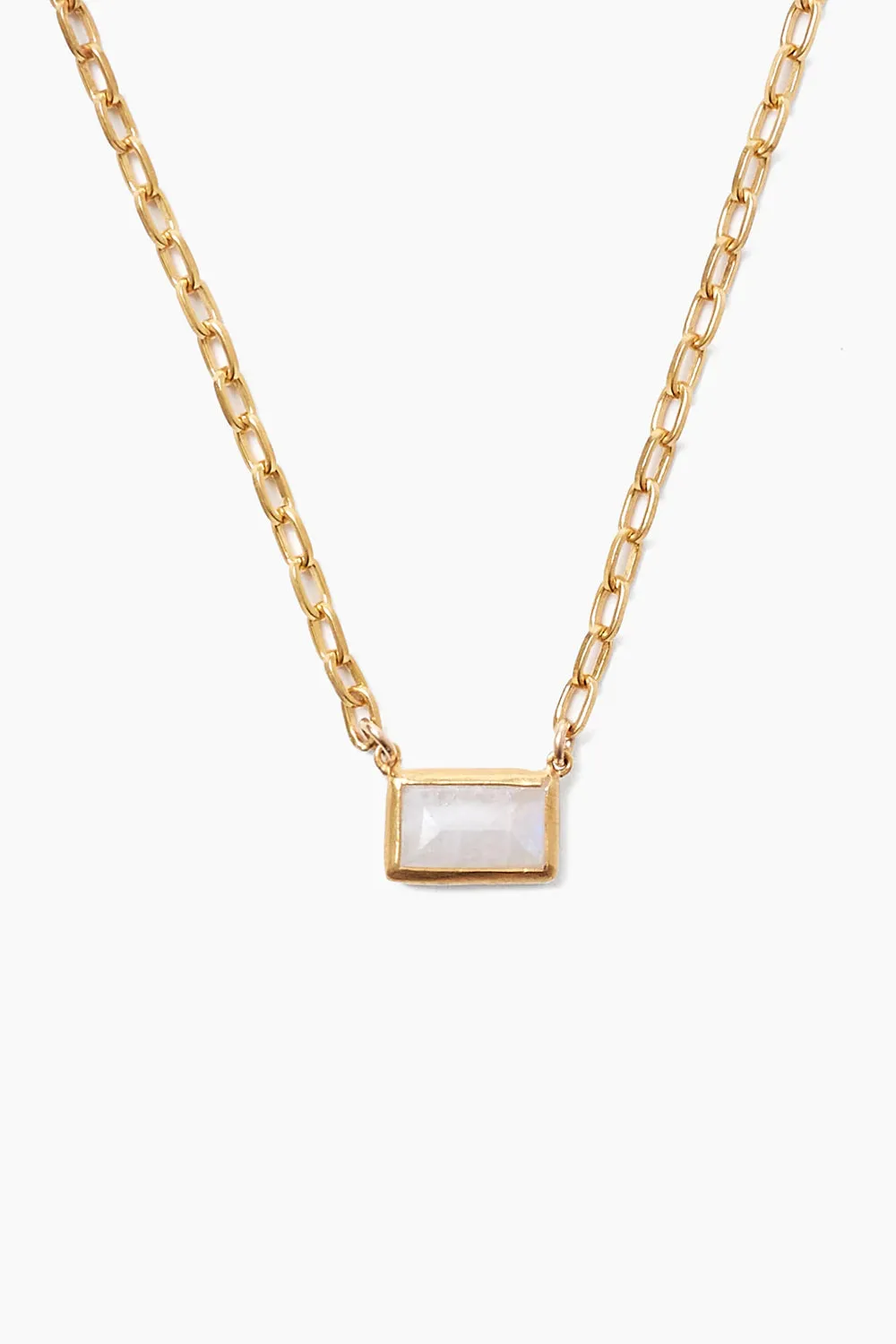 Tab Pendant Necklace