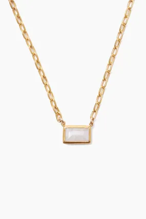 Tab Pendant Necklace