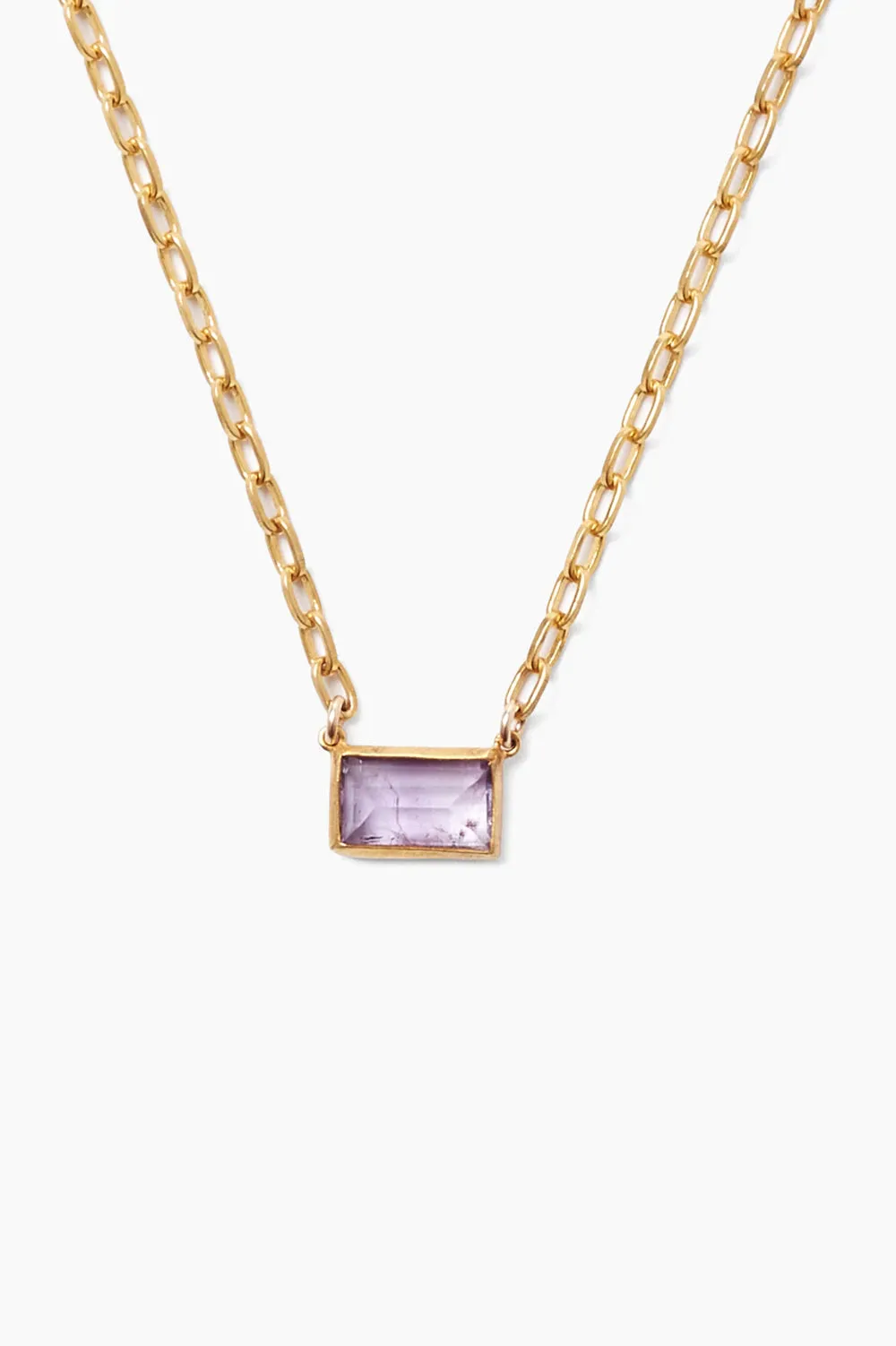 Tab Pendant Necklace