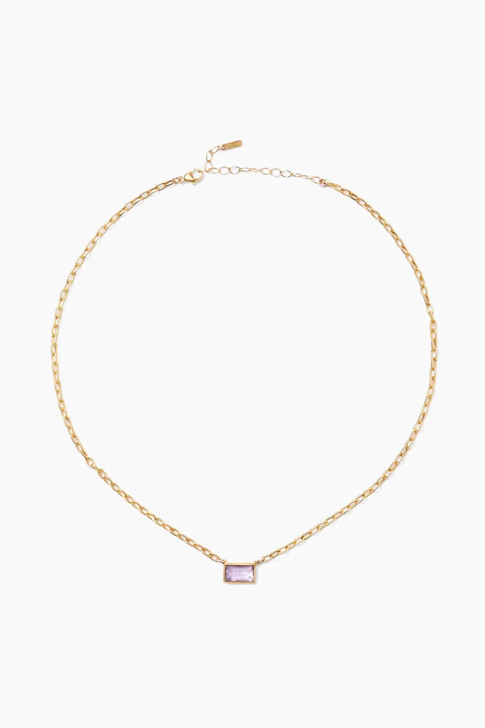 Tab Pendant Necklace