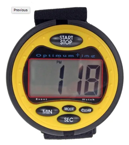 The Optimum Time Watch for Eventing