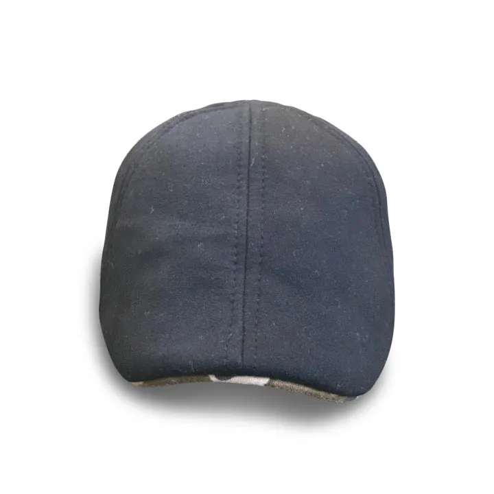 The Responder Boston Scally Cap - Military Black & Camouflage