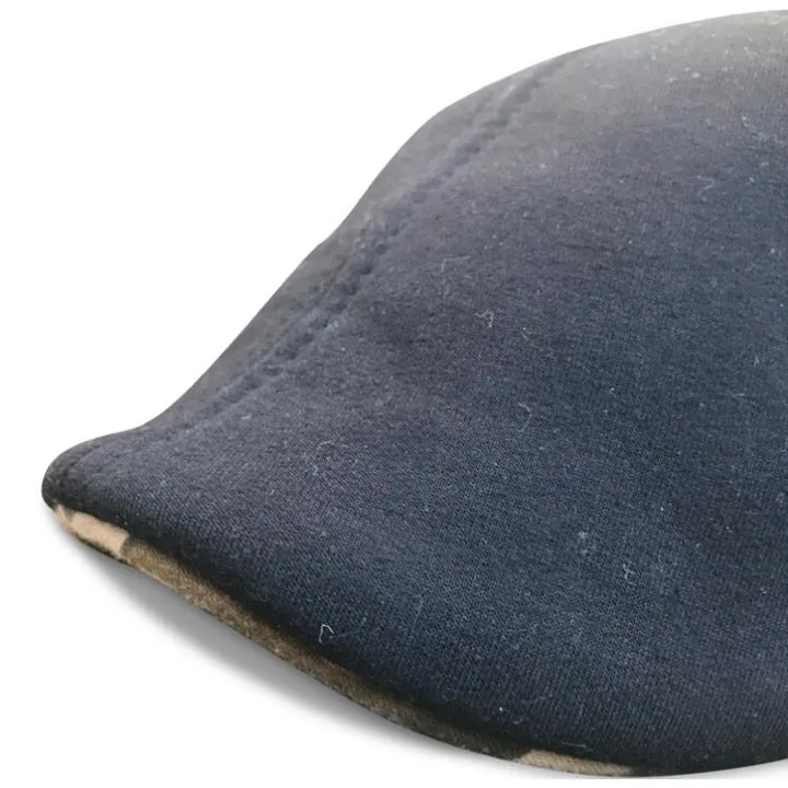 The Responder Boston Scally Cap - Military Black & Camouflage