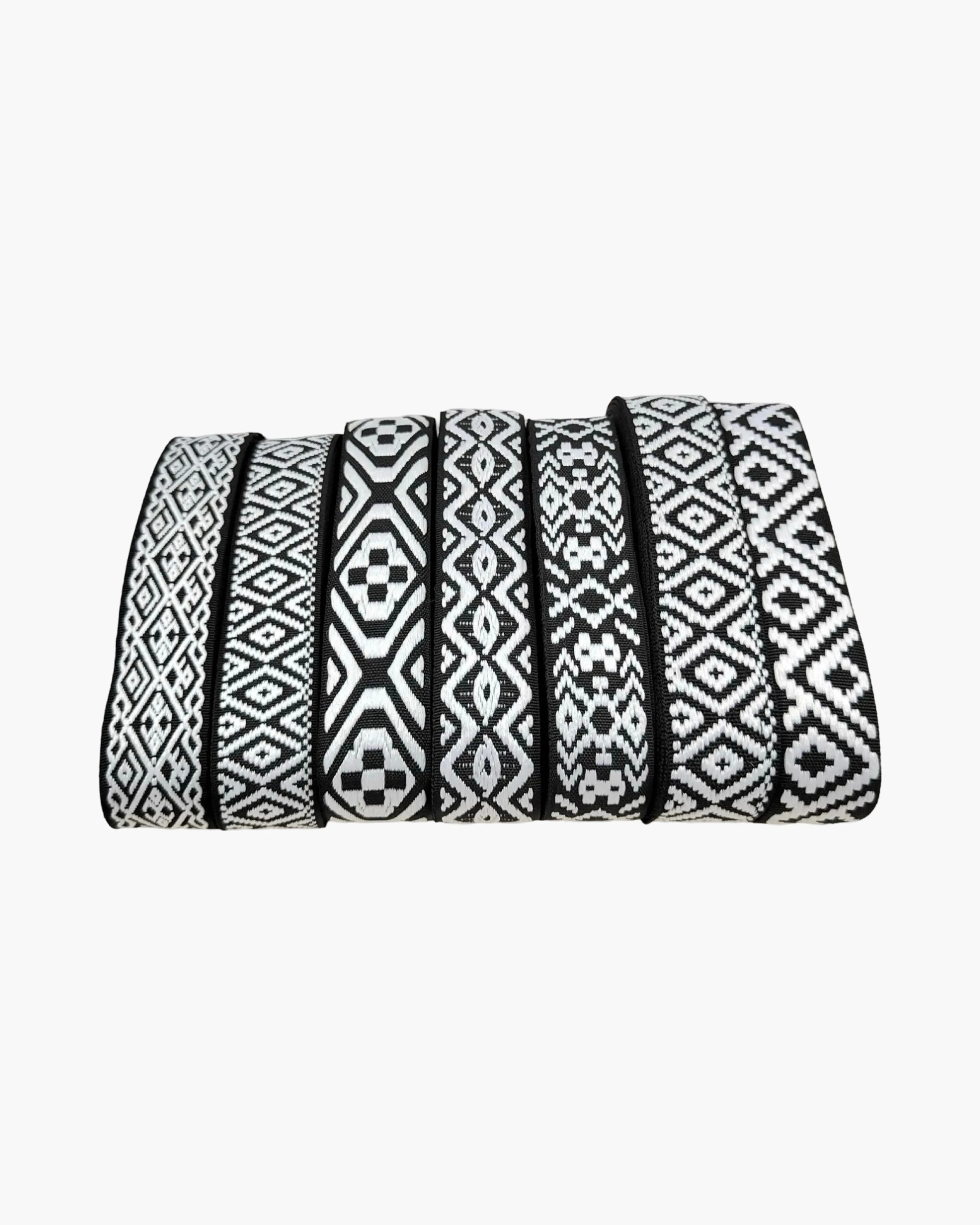 Tribal Jacquard Ribbon Hat Accessory