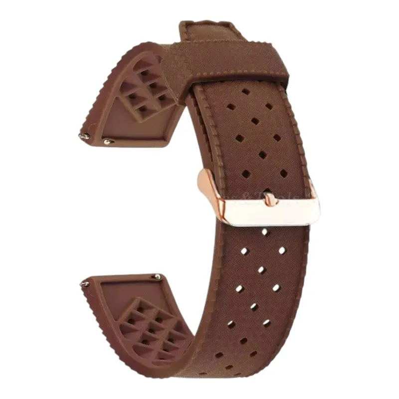 Tropic Dive Silicone Watch Straps with the Huawei Watch GT2 Pro