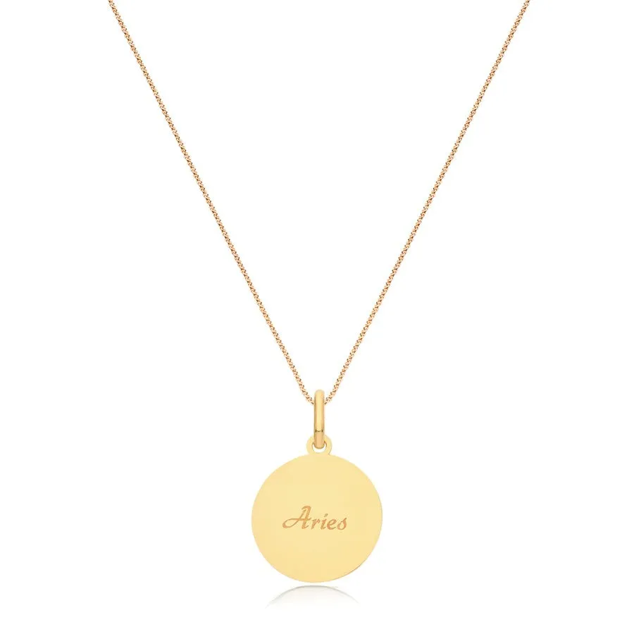 Ultimate Personalised Pendant | 9K Yellow Gold
