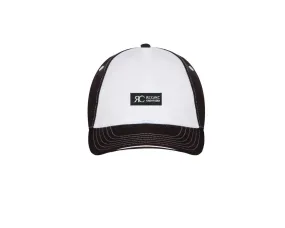 White and Black Baseball Cap - Unisex