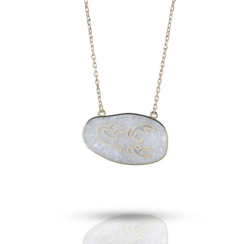 Zodiac Moonstone Necklace