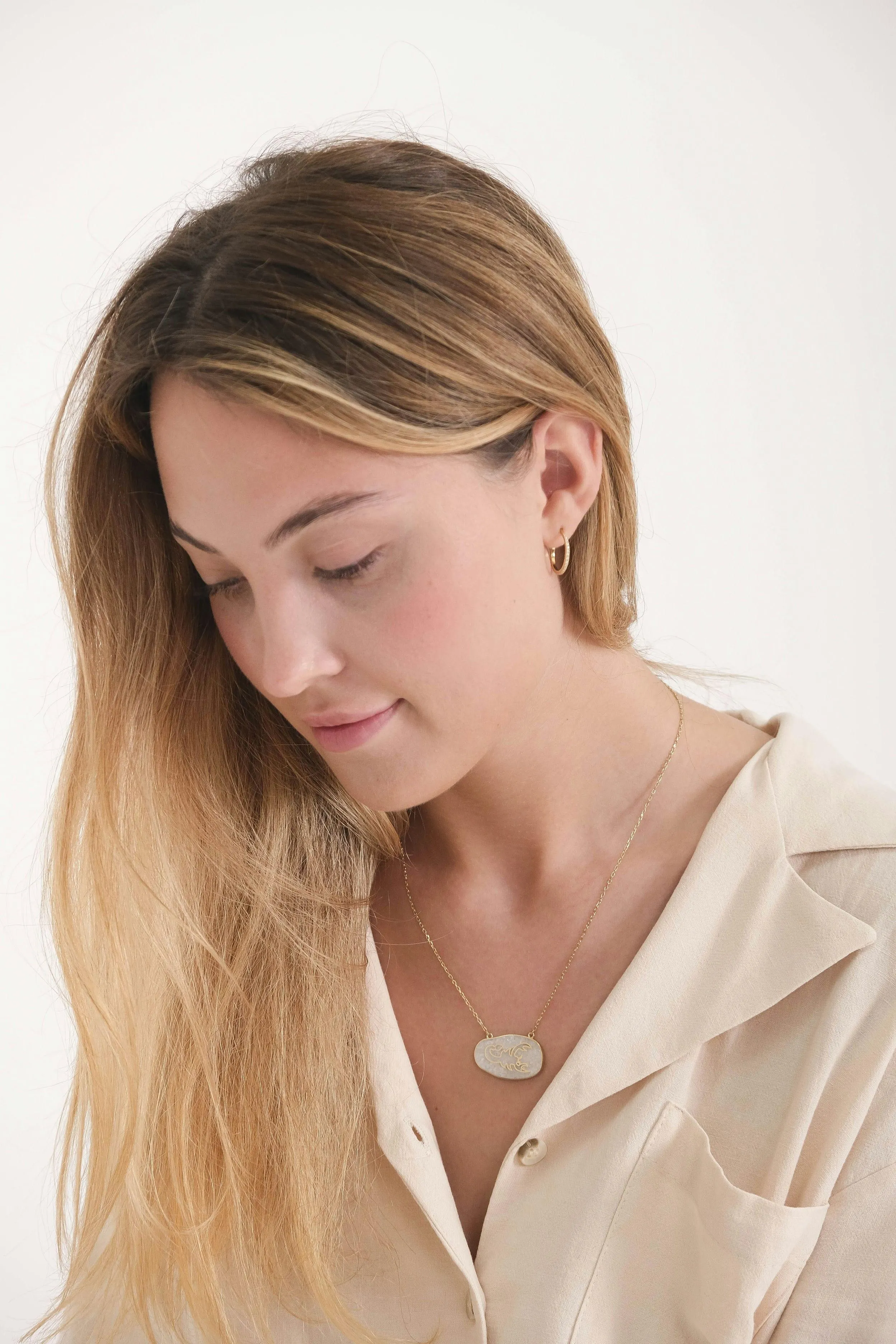 Zodiac Moonstone Necklace